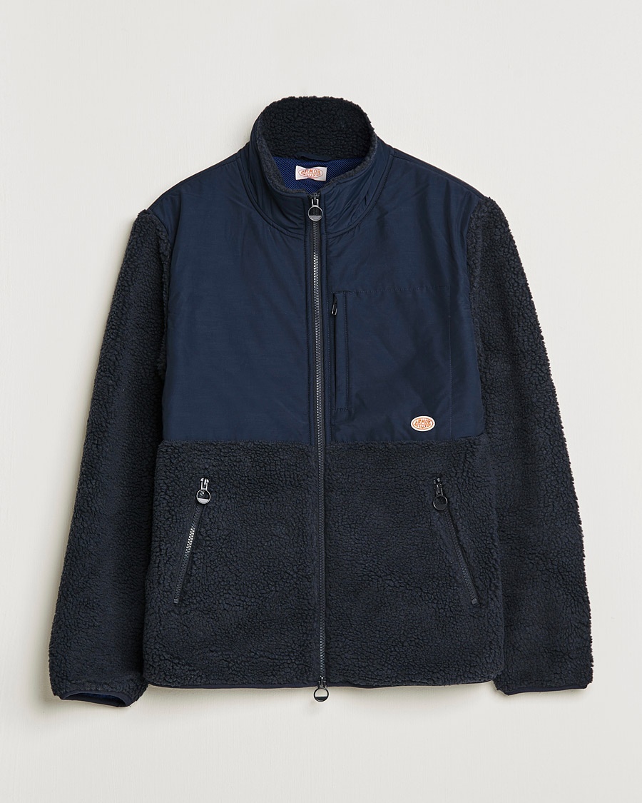 Herren | | Armor-lux | Sherpa Fleece Jacket Navy