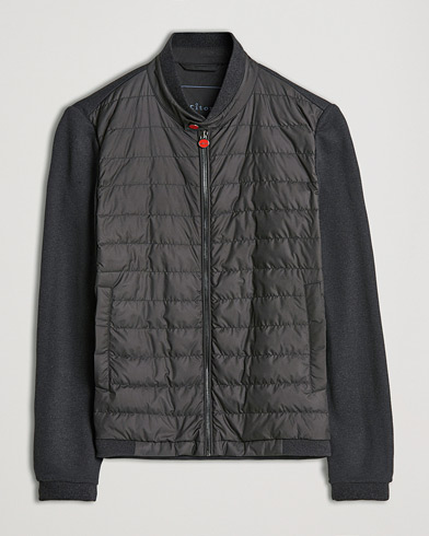 Herren | Aktuelle Marken | Kiton | Cotton/Cashmere Hybrid Jacket Charcoal