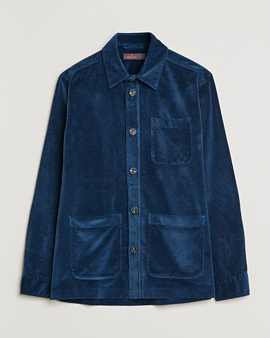 Herren |  | Morris | Heaton Corduroy Shirt Jacket Blue