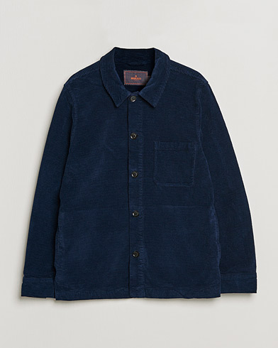 Herren |  | Morris | Criss Cuts Corduroy Shirt Jacket Blue