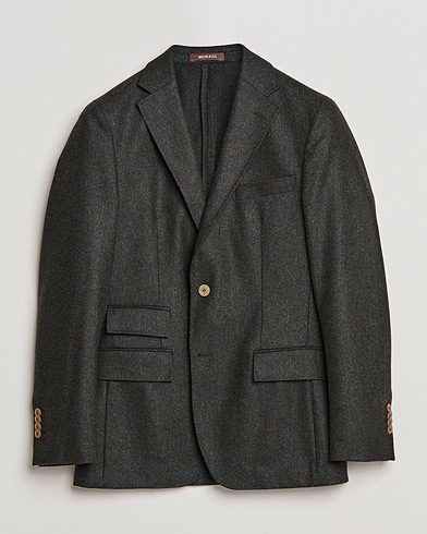 Herren | Sakkos | Morris Heritage | Keith Flannel Suit Blazer Green