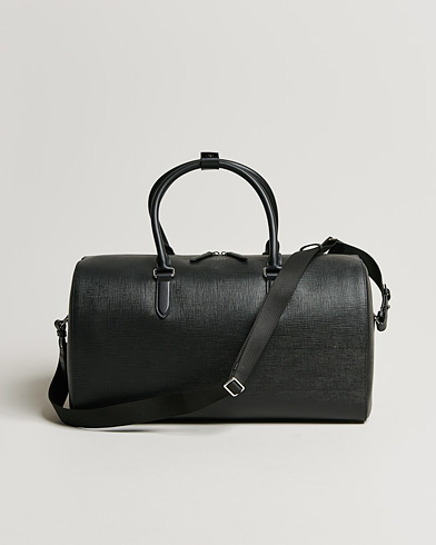 Herren |  | Smythson | Panama Leather Weekendbag Black