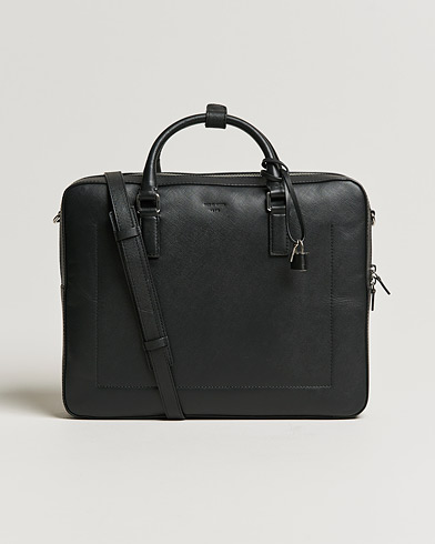  Bowe Leather Briefcase Black