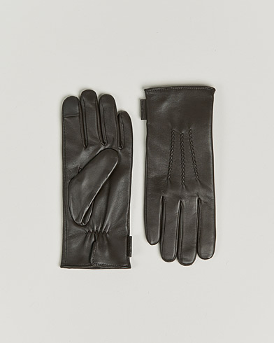 Herren |  | Tiger of Sweden | Garvin Leather Gloves Turkish Coffee