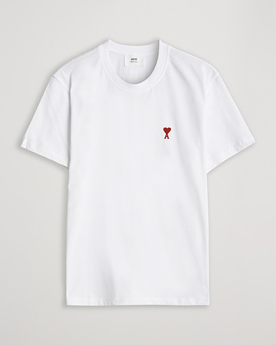 Herren | T-Shirt | AMI | Heart Logo T-Shirt White