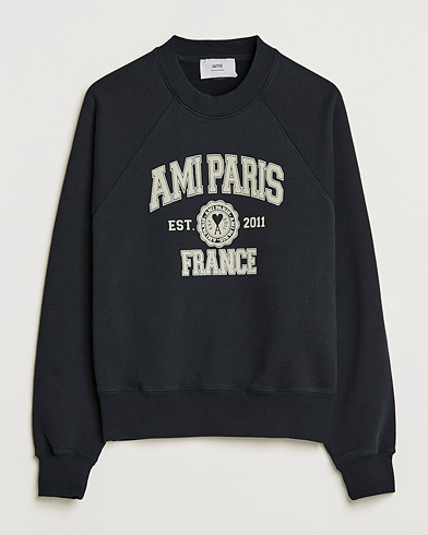 Herren |  | AMI | Paris College Sweatshirt Black