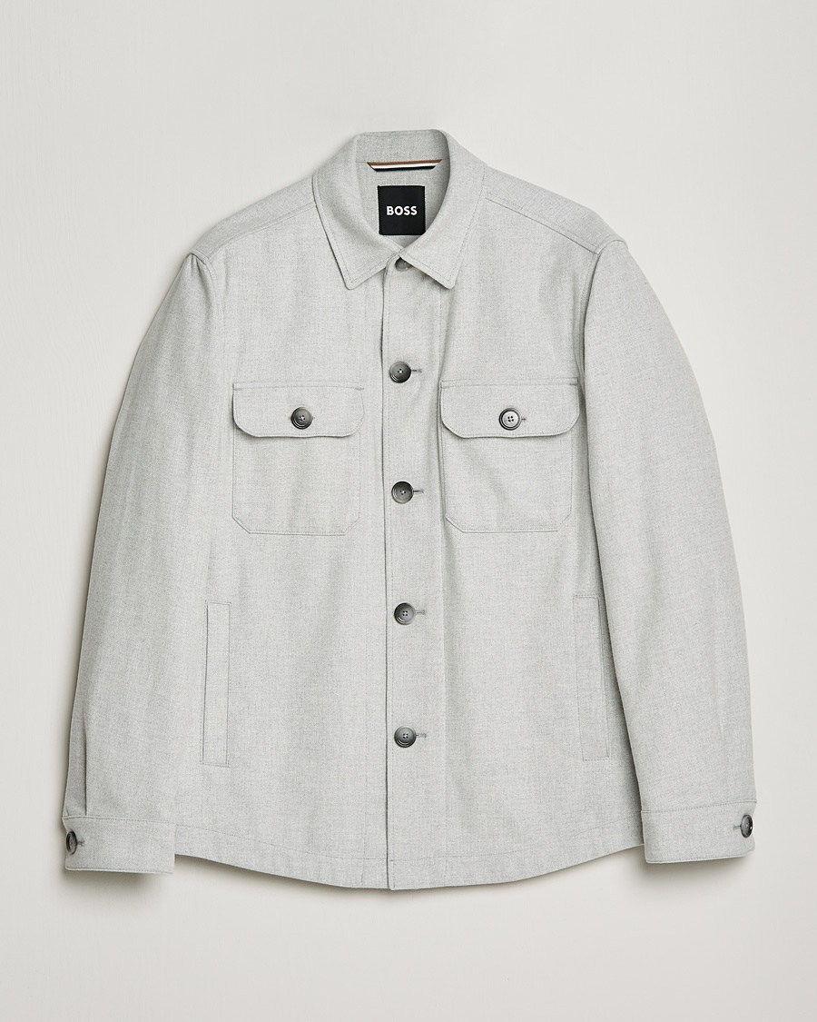 Carper Overshirt Open Grey