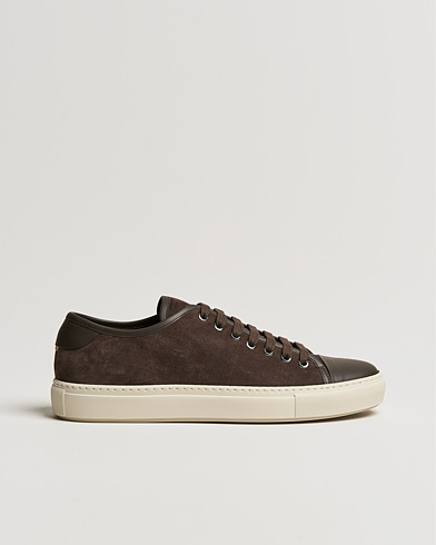 Herren | Schuhe | BOSS | Mirage Suede Sneakers Dark Brown