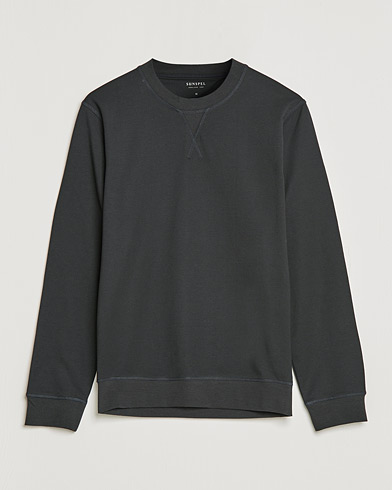 Herren |  | Sunspel | Active Sweatshirt Black