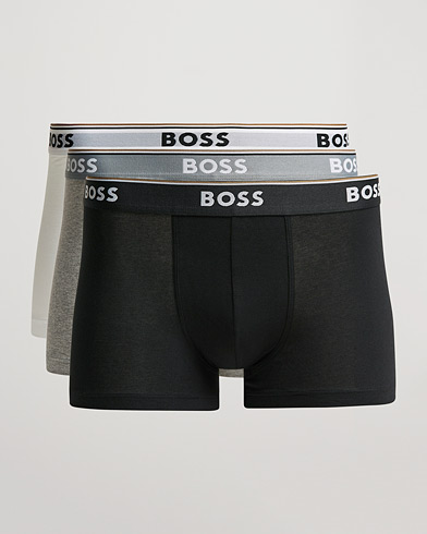 Herren |  | BOSS | 3-Pack Trunk Boxer Shorts White/Grey/Black