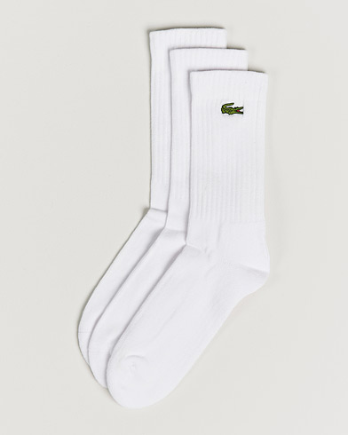 Herren |  | Lacoste Sport | 3-Pack Sport Socks White
