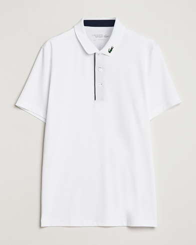 Herren | Poloshirt | Lacoste Sport | Jersey Golf Polo White/Navy