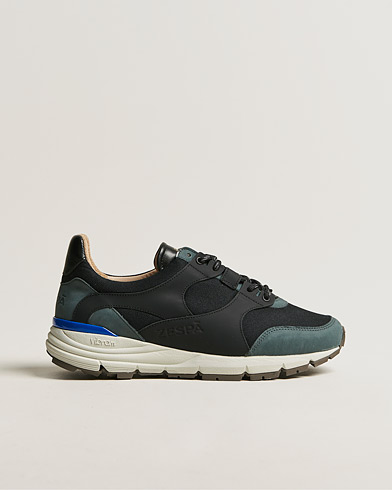Herren | Schuhe | Zespà | ZSP Trail Outdoor Textile Sneakers Black/Anthracite