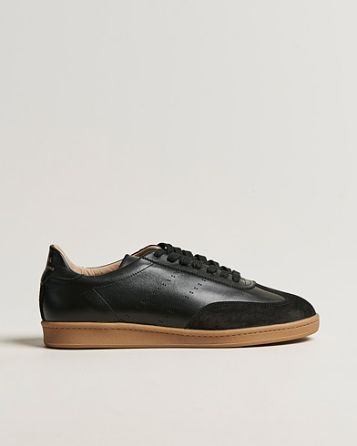 Herren |  | Zespà | ZSP GT Calf Nappa Leather Sneakers Black