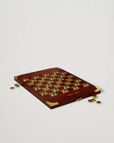 Herren | Ralph Lauren Holiday Dressing | Ralph Lauren Home | Parkwood Wooden Backgammon Set Mahogony/Brass