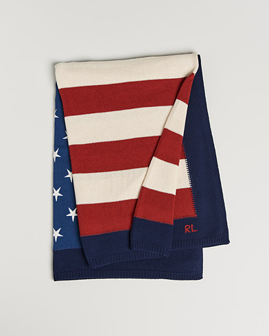 Herren |  | Ralph Lauren Home | RL Flag 54x72 Cotton Throw Navy