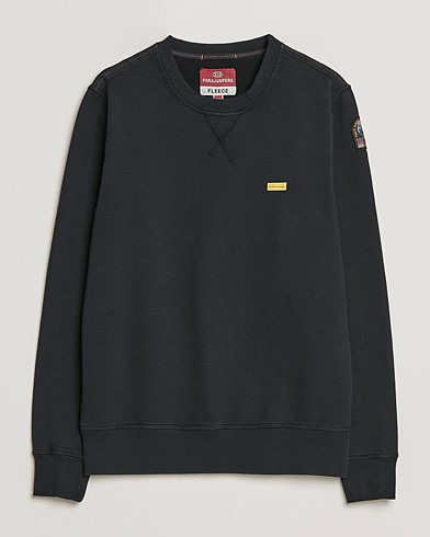 Herren | Parajumpers | Parajumpers | Basic Cotton Fleece Sweatshirt Black