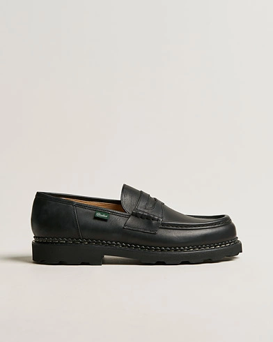Herren | Handgefertigte Schuhe | Paraboot | Reims Loafer Black