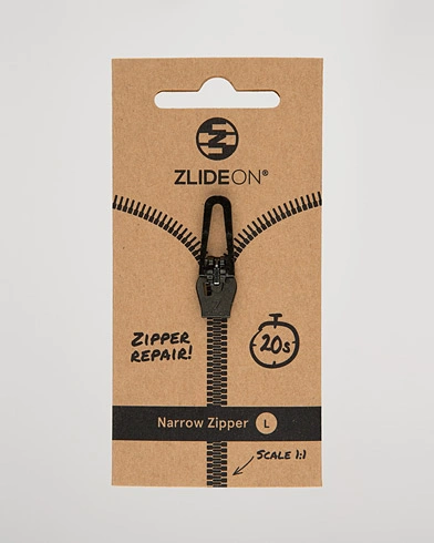 Herren |  | ZlideOn | Narrow Zipper Black L