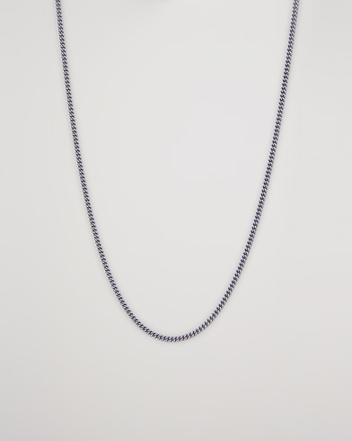Herren | Accessoires | Tom Wood | Curb Chain Slim Necklace Silver