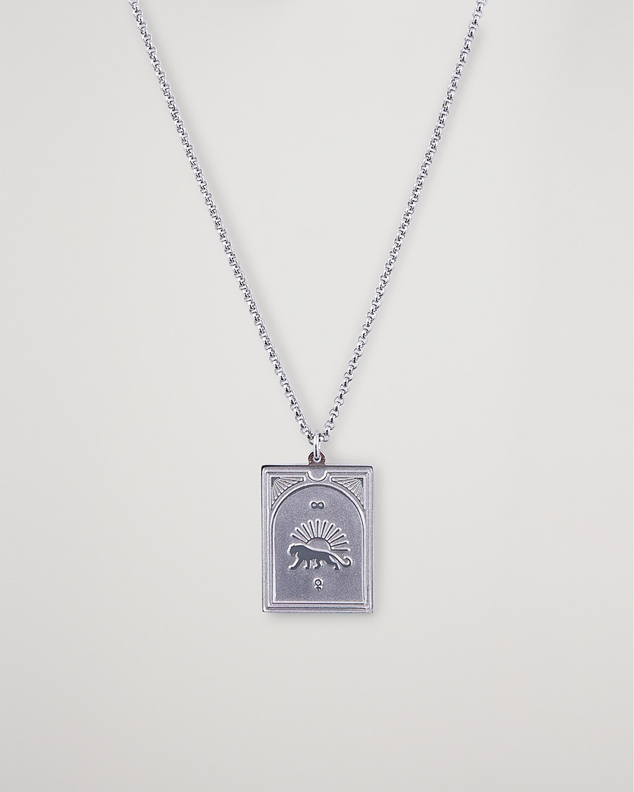 Tom Wood Tarot Strength Pendant Necklace Silver – Silber