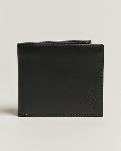 Herren | Geldbörsen | Polo Ralph Lauren | Logo Leather Billfold Wallet Black