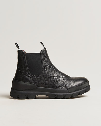 Herren | Chelsea-Boots | Polo Ralph Lauren | Oslo Oiled Leather Chelsea Boot Black