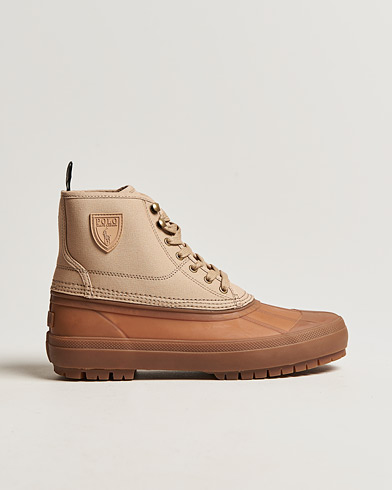 Herren | Schuhe | Polo Ralph Lauren | Claus Waxed Canvas Boots Vintage Khaki