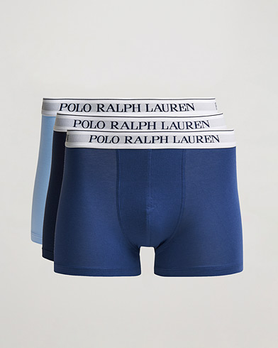 Herren | Unterwäsche | Polo Ralph Lauren | 3-Pack Trunk Navy/Light Navy/ Elite Blue