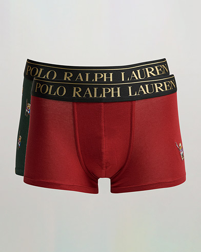 Herren | Unterwäsche | Polo Ralph Lauren | 2-Pack Gift Box Trunks Red/College Green