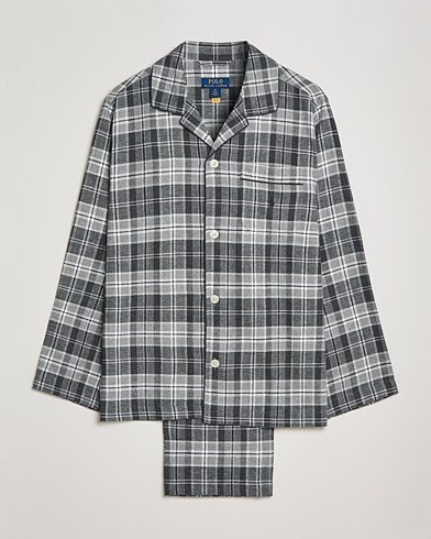 Herren | Polo Ralph Lauren | Polo Ralph Lauren | Checked Flannel Pyjama Set Grey Heather