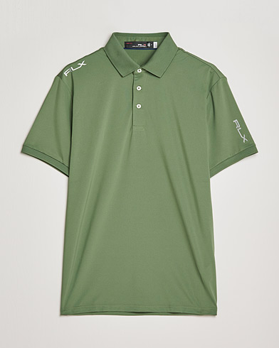 Herren | Poloshirt | RLX Ralph Lauren | Airflow Active Jersey Polo Cargo Green