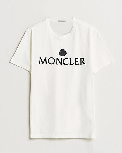 Herren | Moncler | Moncler | Lettering T-Shirt White