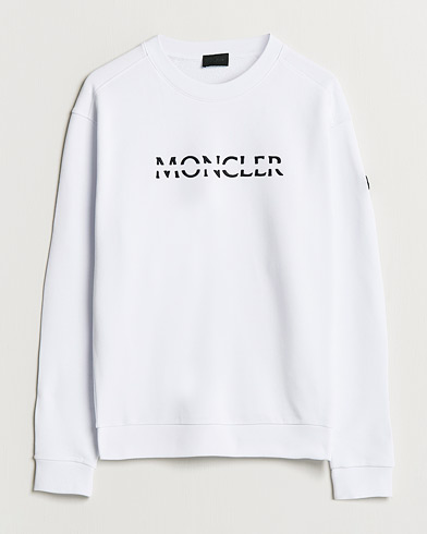 Herren | Moncler | Moncler | Lettering Sweatshirt White
