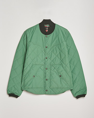 Herren | RRL | RRL | Helston Quilted Jacket Vintage Turquoise