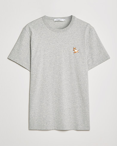 Herren | T-Shirts | Maison Kitsuné | Chillax Fox Tee Grey Melange