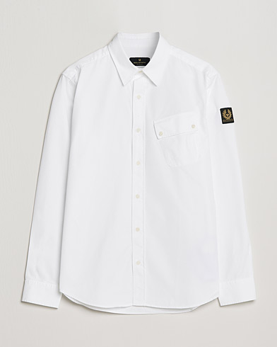 Herren | Freizeithemden | Belstaff | Pitch Cotton Pocket Shirt White