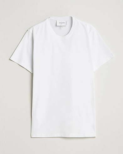 Herren |  | FRAME | Logo T-Shirt Blanc