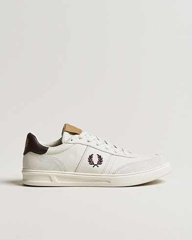 Herren | Weiße Sneakers | Fred Perry | B420 Leather Sneaker Porcelain