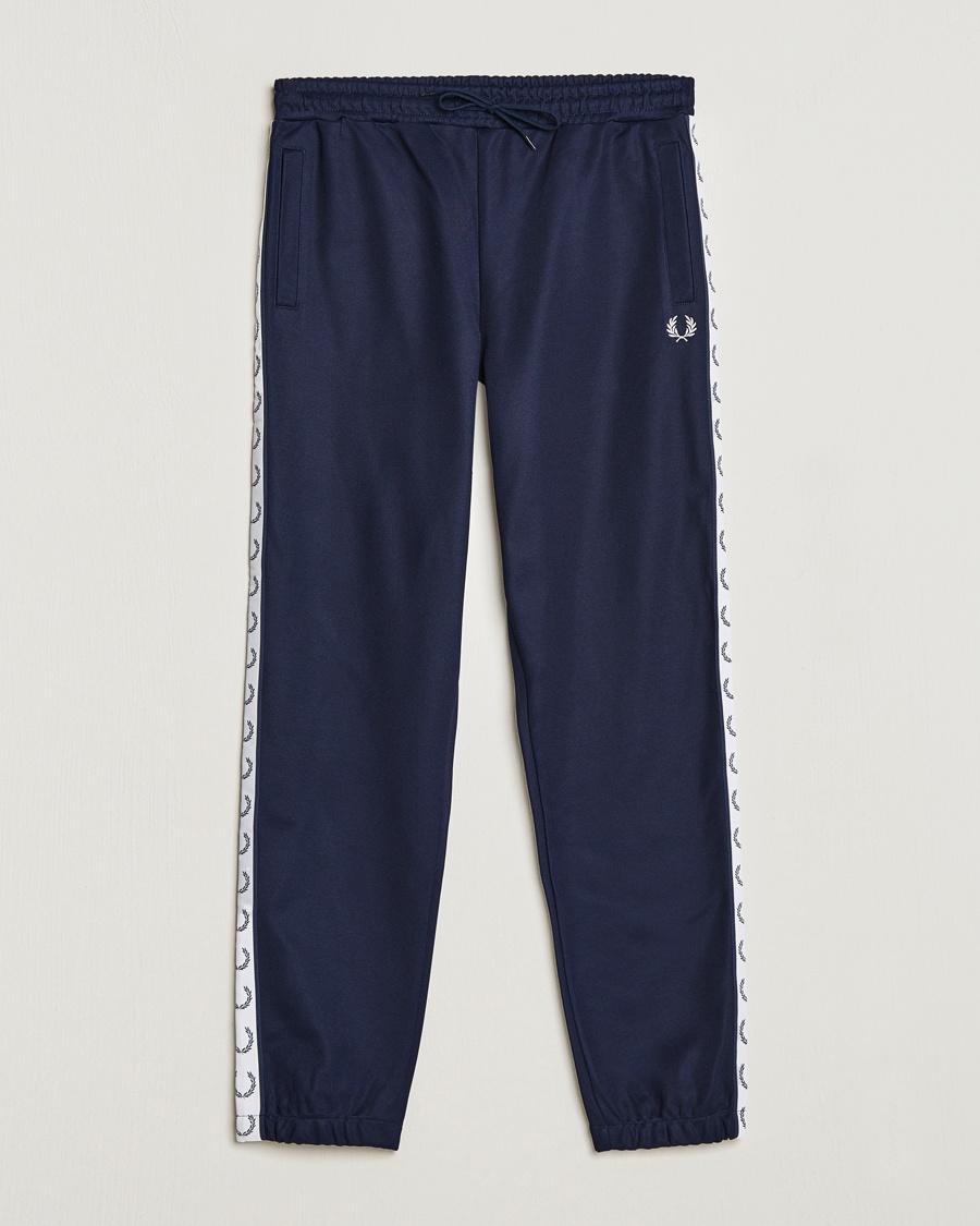 Herren | Hosen | Fred Perry | Taped Track Pants Carbon blue