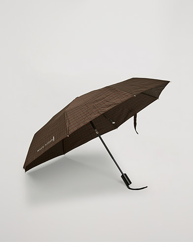 Herren | Regenschirme | Mackintosh | Ayr Umbrella Brown Check