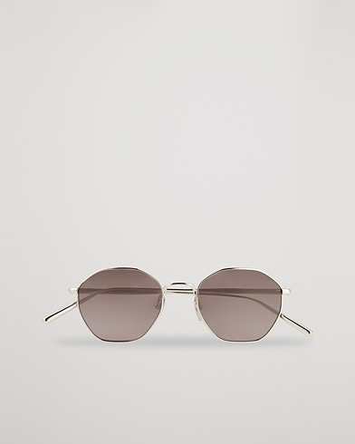 Herren | Eckige Sonnenbrillen | CHIMI | Octagon Sunglasses Silver/Grey
