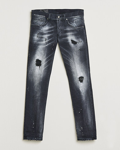Herren | Jeans | Dondup | George Destroyed Jeans Grey/Black