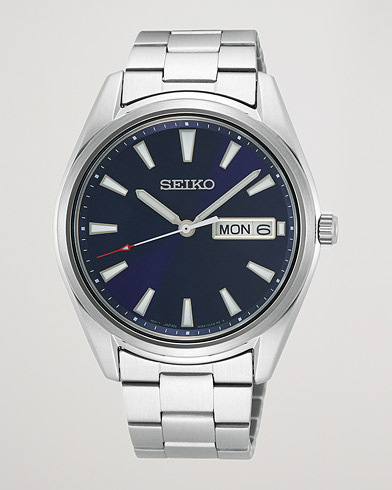 Herren | Uhren | Seiko | Classic Day Date 40mm Steel Blue Dial