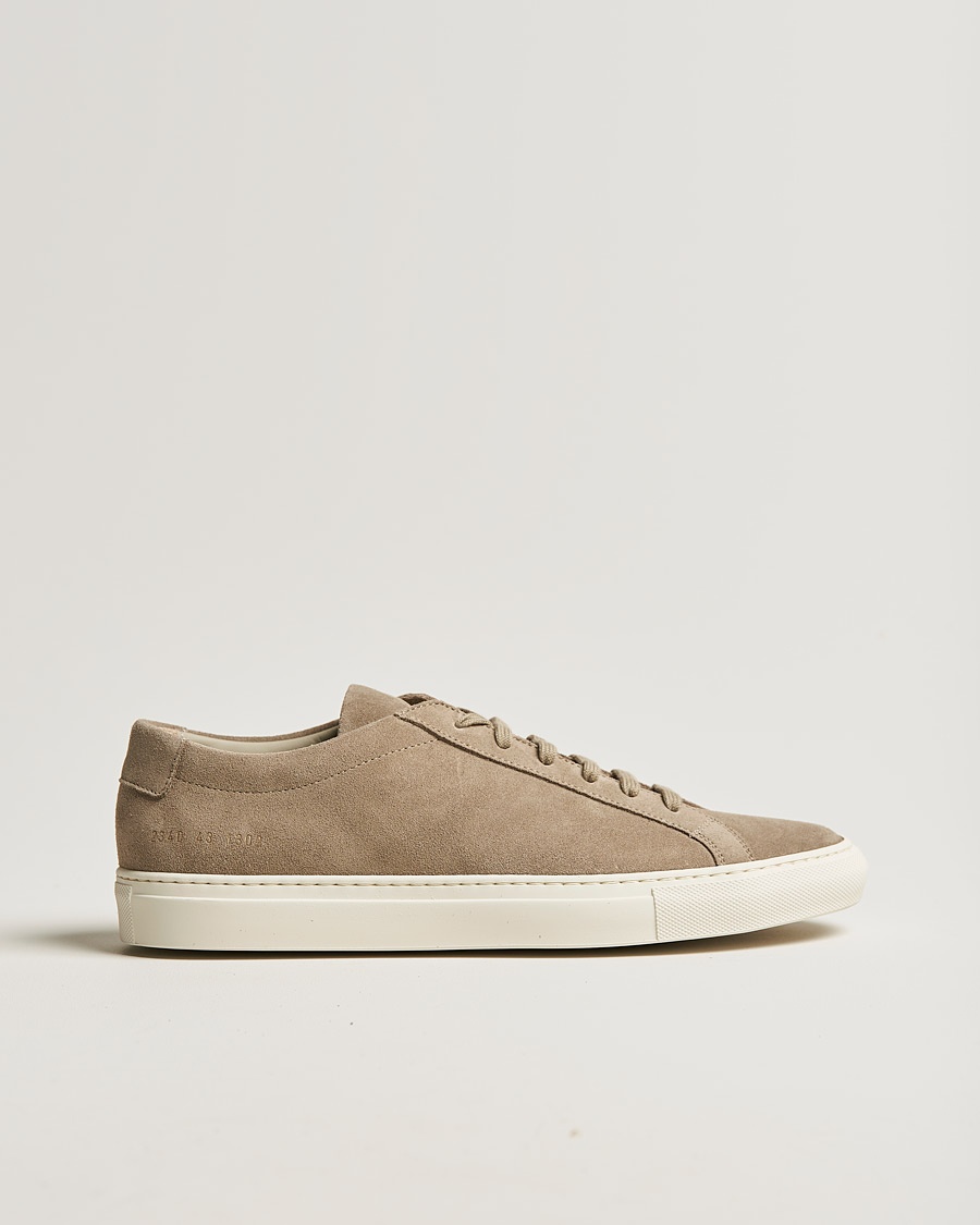 Herren | | Common Projects | Original Achilles Suede Sneaker Tan