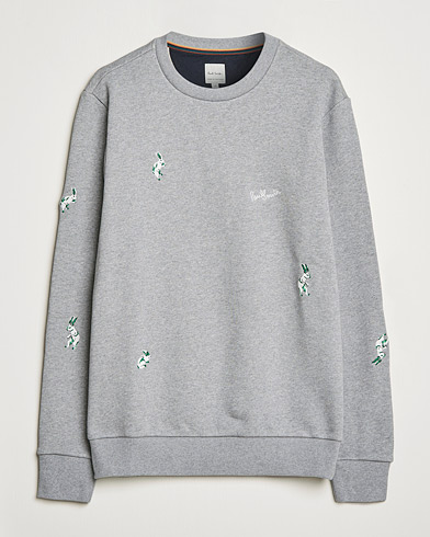 Herren | Graue Sweatshirts | Paul Smith | Embroidered Sweatshirt Grey