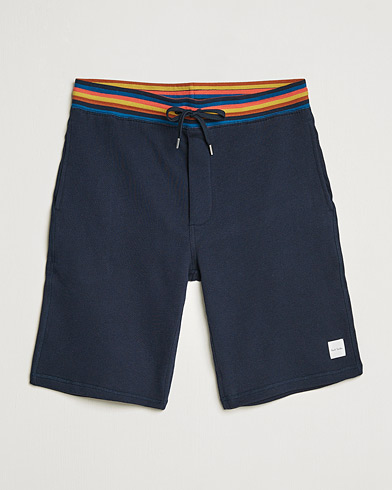 Herren |  | Paul Smith | Birght Stripe Sweat Shorts Navy