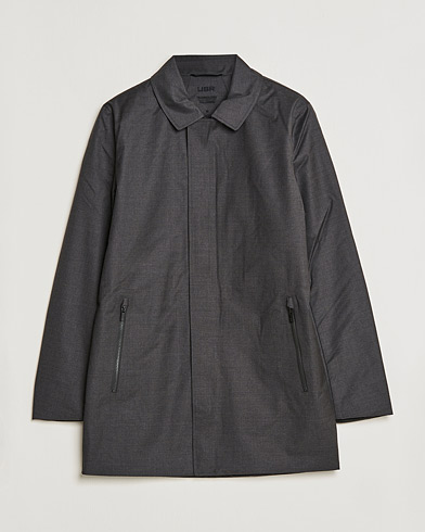 Herren | Minimalistische Jacken | UBR | Regulator Coat Savile Grey Wool