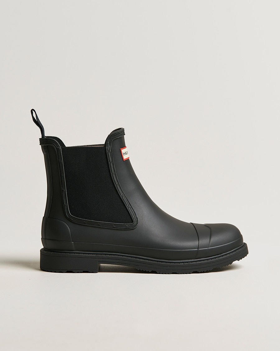Herren | | Hunter Boots | Hunter Commando Chelsea Boot Black