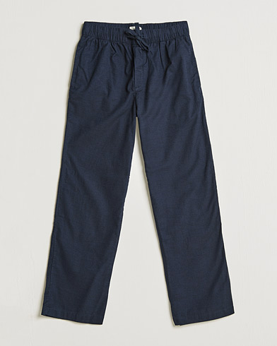 Herren | Tekla | Tekla | Flannel Pyjama Pants Midnight Blue